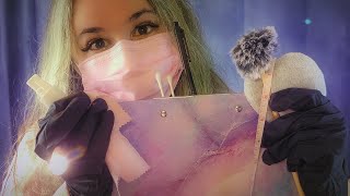 ASMR Deep Ear Cleaning & Wax Removal FOLLOW UP Doctor Appointment Exam (In-Ear Whispering Measuring)