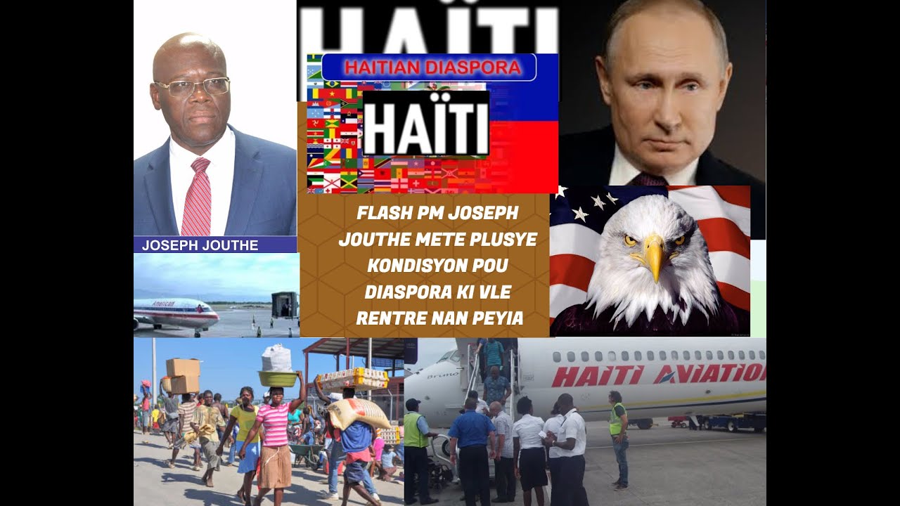 19avrl FLASH Gwo Nouvel" Gouvernement PrAn POU DIASPORA KI VLE RENTRE HAITI /ANPIL NEWS LOKAL