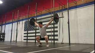 Pause Snatch at Mid-shin | Snatch - 1(pause at midshin)