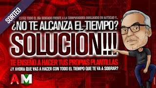 ⌚⏰⏲ PLANTILLA (Template) AutoCad (como crear hacer guardar insertar configurar cargar) ARQUITECTURA