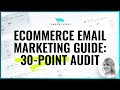 Ecommerce Email Marketing Guide + 30-Point Audit