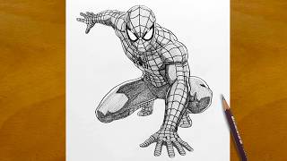 How to Draw Spider-Man | Pencil Sketch