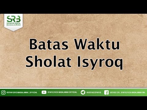 Video: Kapan waktu ishraq dimulai?