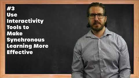 Sam Kary: Use Interactive Tools to Maximize Synchronous Learning