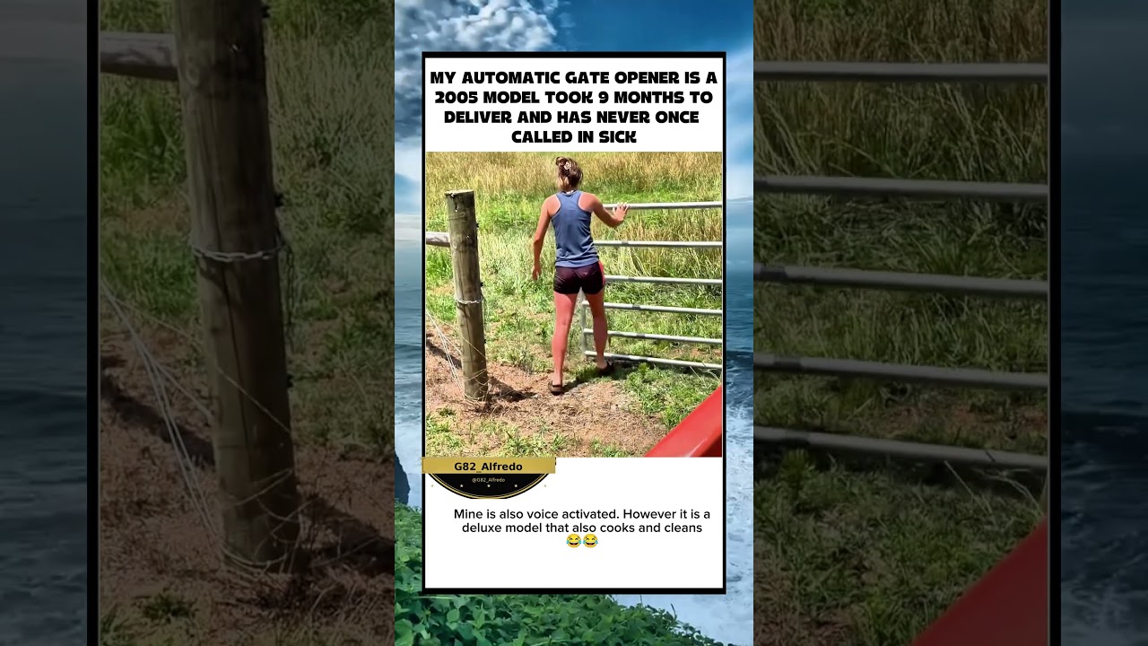My automatic gate opener is a 2005 model took 9 months to deliver and has never once called in sick 