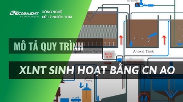 Mô tả quy trình xử lý nước thải sinh hoạt bằng công nghệ AO