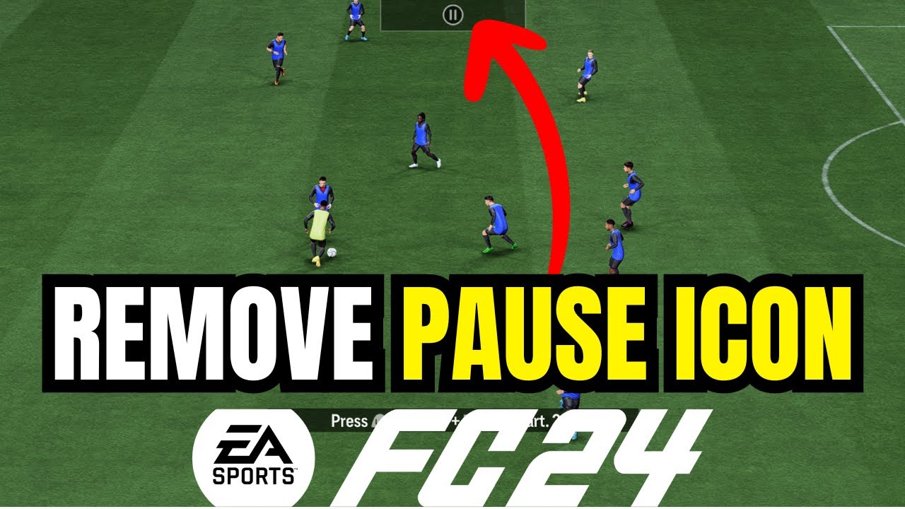 How To Remove Pause Icon In Match In FC 24 EA Sports FC 24 fc24 how-to-remove-pause-icon-in-match-in-fc-24-ea-sports-fc-24-fc24