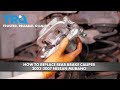 How to Replace Rear Brake Caliper 2003-2007 Nissan Murano