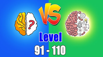 Brain out Vs  Brain Test level 91 - 110 NOOB vs PRO Gameplay Walkthrough