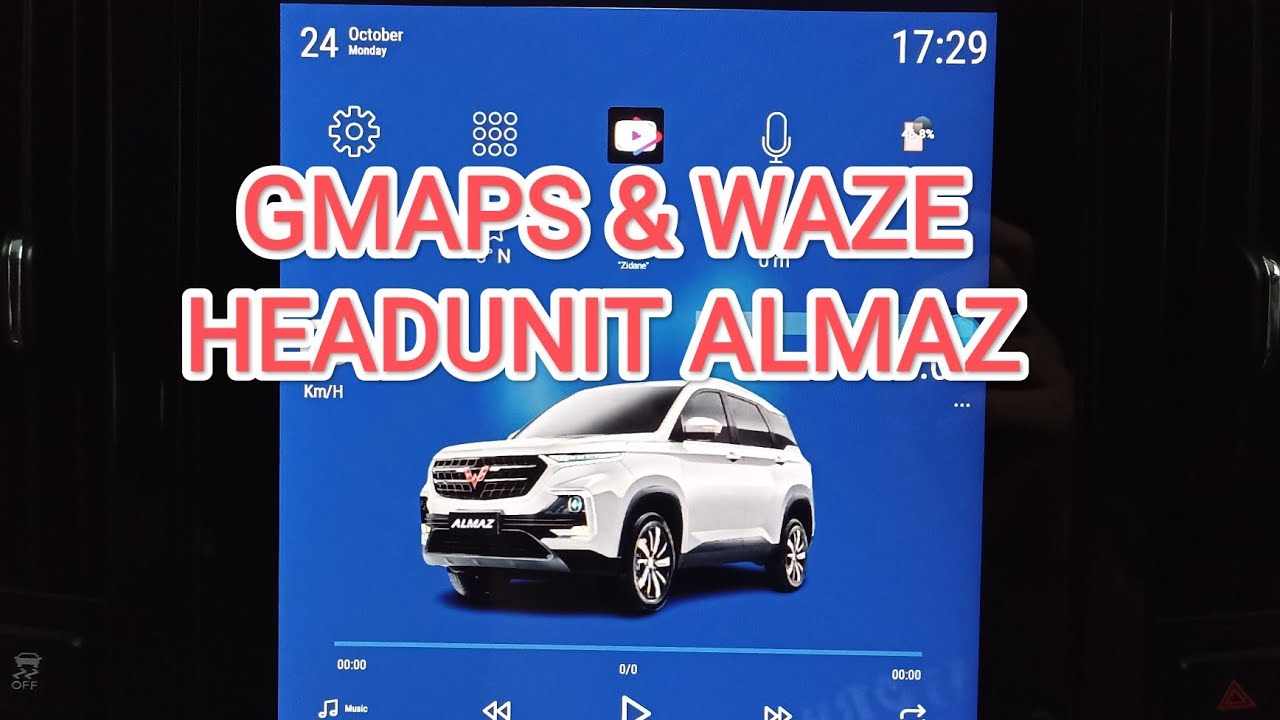 Google Maps & Waze Di Headunit Wuling Almaz (Pemesanan di deskripsi ...