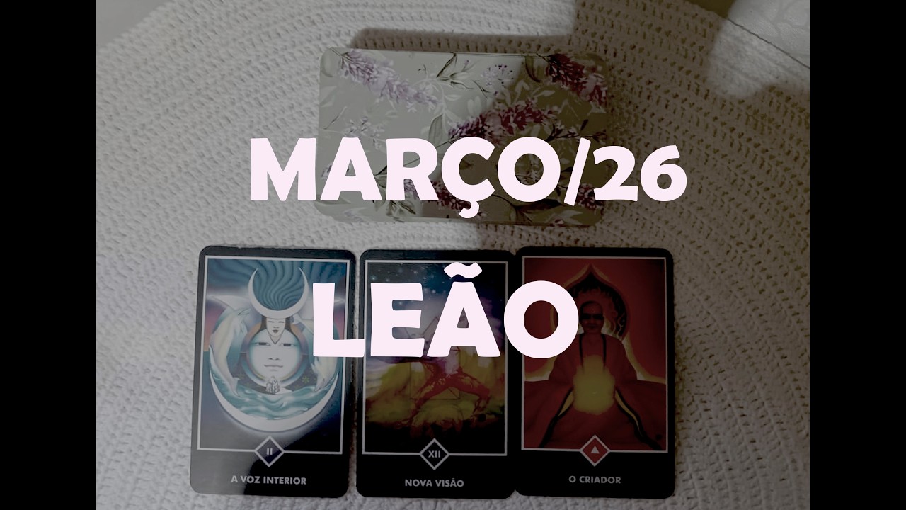 LEÃO  O universo quer te colocar em outro lugar