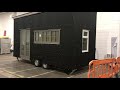 Tiny House Ireland - Episode 43. The cladding on the shed is painted
