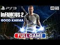 INFAMOUS 2 (Good Karma) | Full Gameplay (PS3 4K UHD)