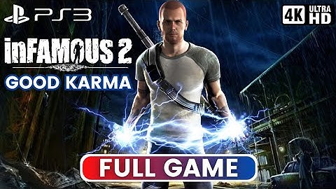 INFAMOUS 2 (Good Karma) | Full Game (PS3 Gameplay 4K UHD)