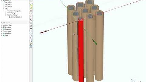 Structural Forces from Volumes in PLAXIS 3D