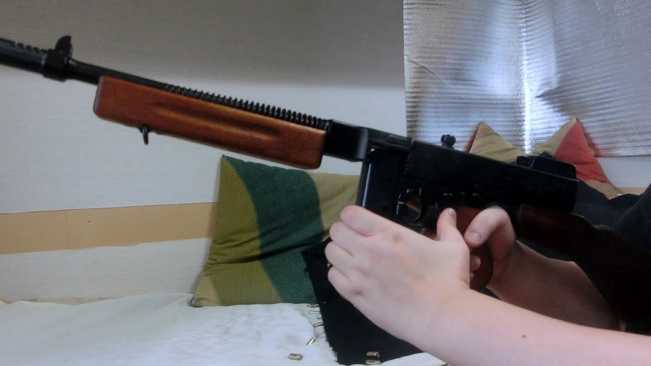 MGC Thompson M1921 モデルガン発火編。: mitupuuのプラ・モデルガン
