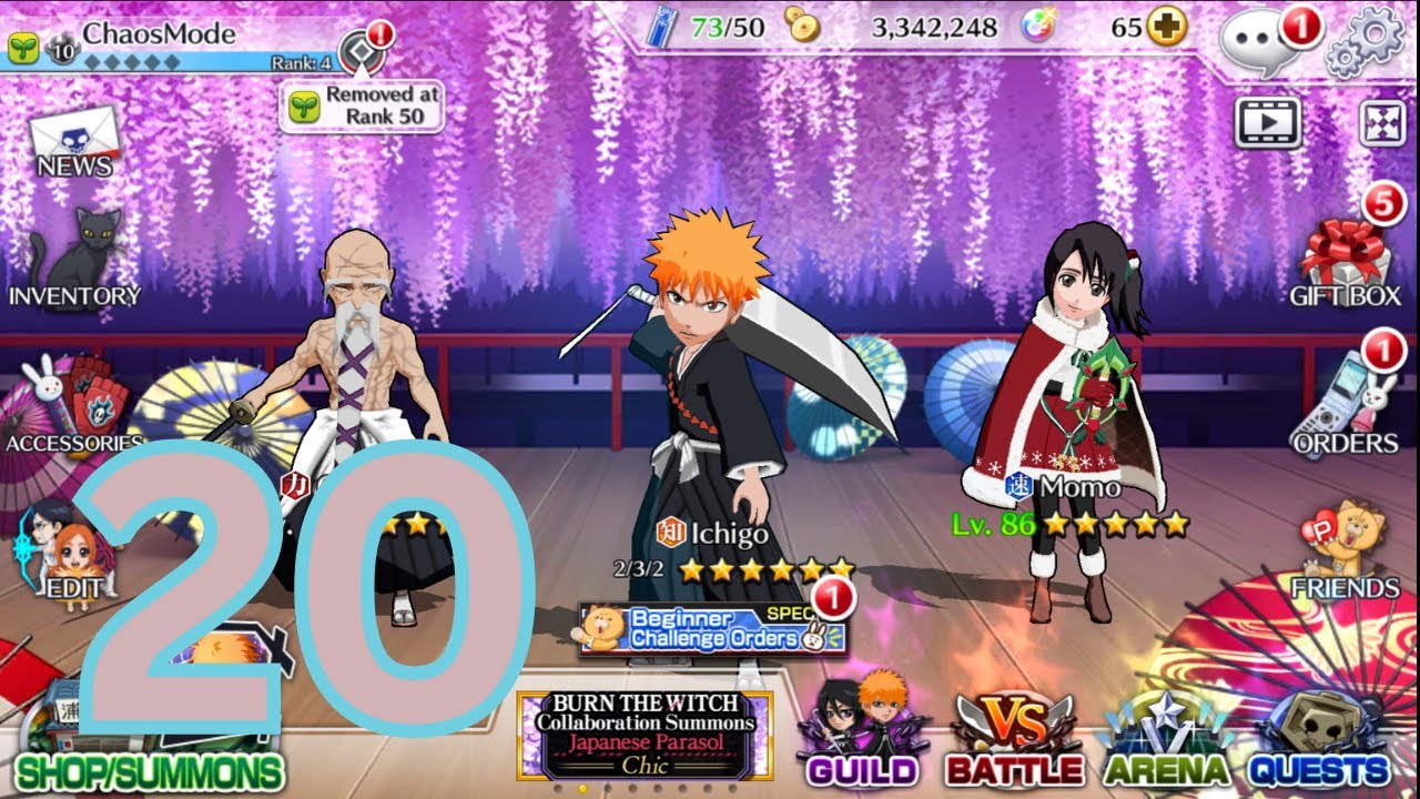 Bleach Brave Souls Gameplay 20 YouTube