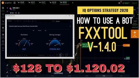 How to use the FXXTOOL V-1.4.0 bot || Iq Options Strategy || Iq options BOt