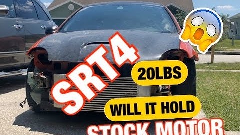 SRT4 HOLDING BOOST ( TO MUCH BOOST) | THE POWER HOUSE GARAGE |