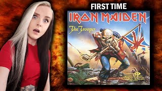 FIRST TIME listening to Iron Maiden - "The Trooper" (Official Video) REACTION