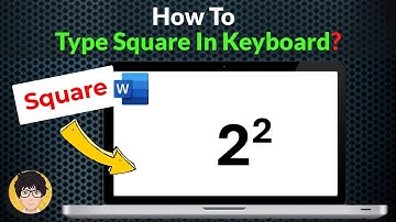 Type Square In Keyboard