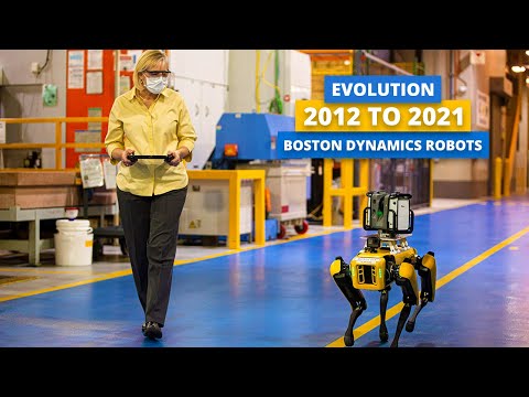 Evolution Of Boston Dynamics Robots Since 2012 To 2021