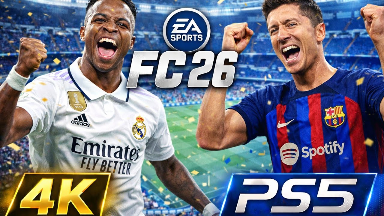 FC 26 REAL MADRID VS BARCELONA PS5 4K GAMEPLAY 