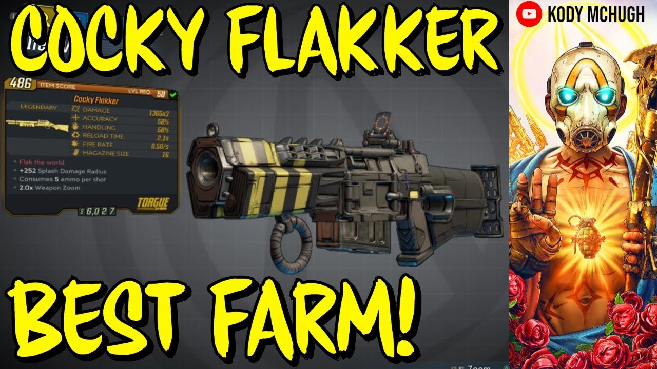 FLAKKER SHOTGUN! Borderlands 3 Legendary Weapon Guide Best Farm