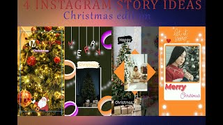 Instagram christmas story ideas| Using IG App | Christmas story ideas for instagram|| screenshot 1