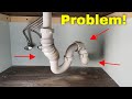 Drain Pipe Under Sink Does Not Look CORRECT!