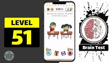 Brain Test Level 51 Walkthrough