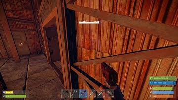 Rust Bug, can see outlines through walls
