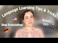 My tips and tricks for learning German (or any language)