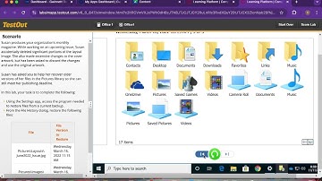TestOut Recover a file from file history 11.7.8