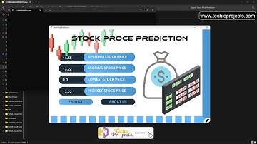 Stock Price Prediction using Machine Learning | Data Analysis Projects for Final Year