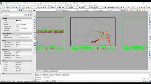 In xoay bản vẽ trên layout