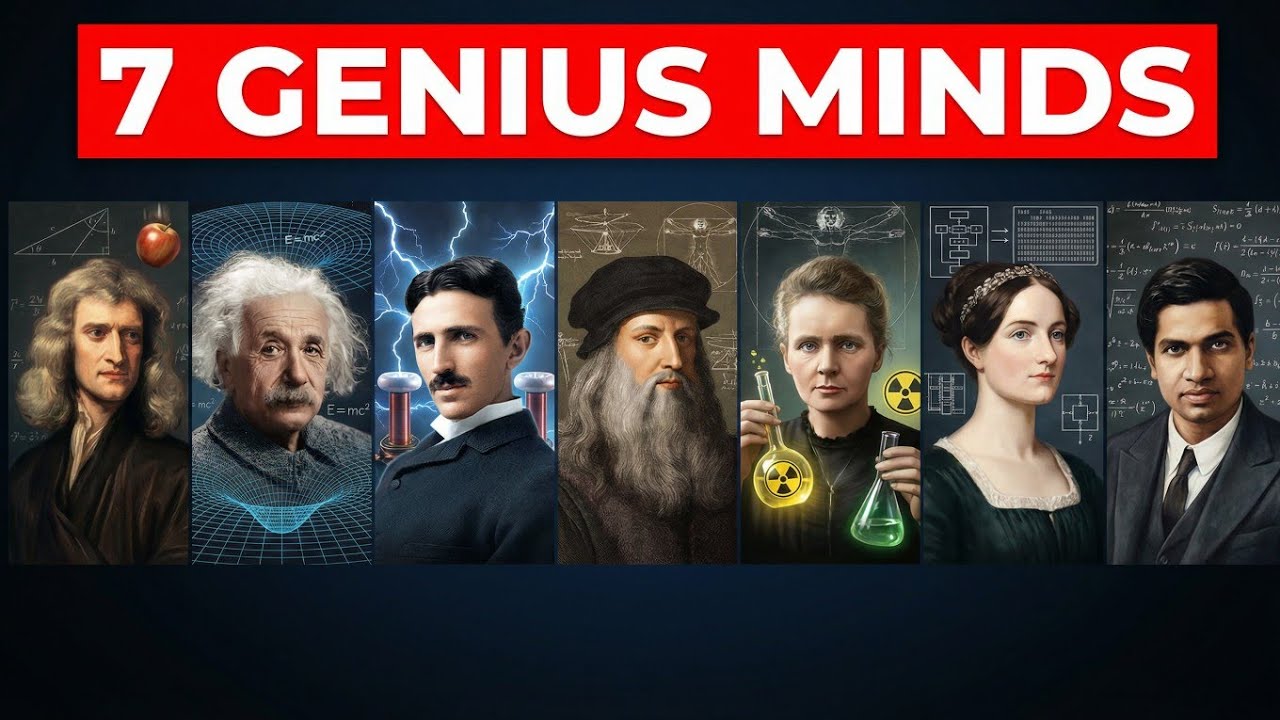Top 7 Genius Minds That Changed the World - YouTube