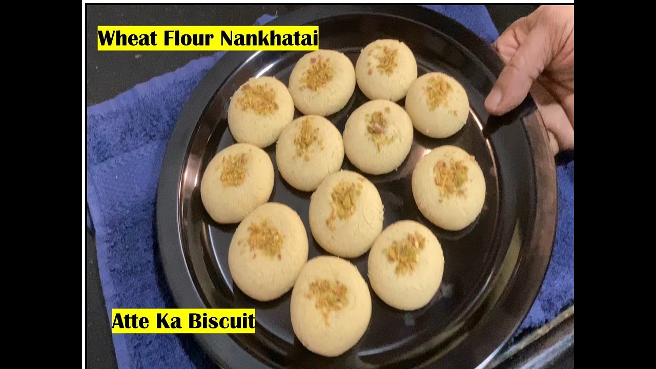 Wheat Flour Cookies I Nankhatai Recipe I Vid 380 I YouTube