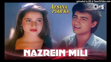 Nazrein Mili  Afsana Pyar Ka  Aamir Khan, Neelam  Asha Bhosle, Amit Kumar  90s Hindi Love Song