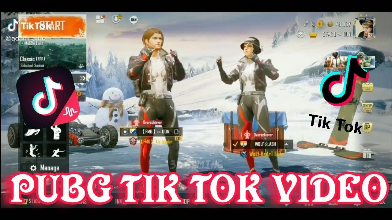 PUBG MOBILE BEST TIK TOK VIDEO (PART-7) FUNNY MOMENTS AND DANCE - YouTube