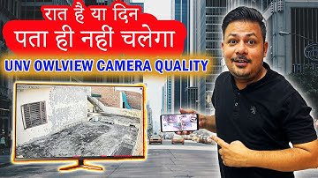 Night Quality OWL CAMERA UNV 4MP MODEL NO IPC2314LE-ADF40KM-WP