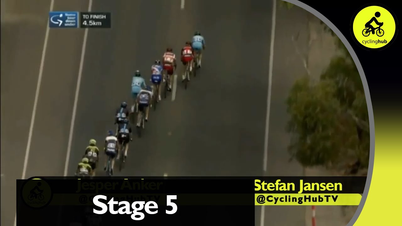 Santos Tour Down Under 2015 HD - Stage 5 - FINAL KILOMETERS