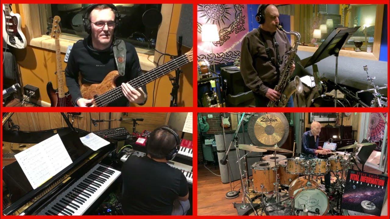 Steve Smith & Vital Information Records title track to "TIME FLIES" in the Studio Steve Smith & Vital Information Records title track to "TIME FLIES" in the Studio