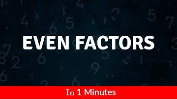 How to find Product of Even Factors | Any given Numbers | in 1 Minutes | Learn with Vaibhav Sir