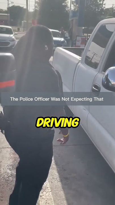 The Police Officer Was Not Expecting That #cops #police #funny #fyp