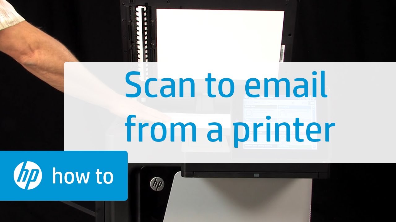 hp scan to email