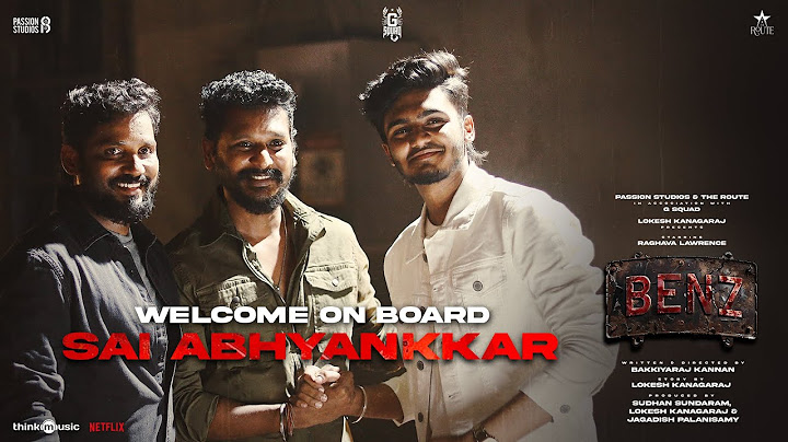 Welcome On Board @SaiAbhyankkar | Benz | Raghava Lawrence | Lokesh Kanagaraj | Bakkiyaraj Kannan