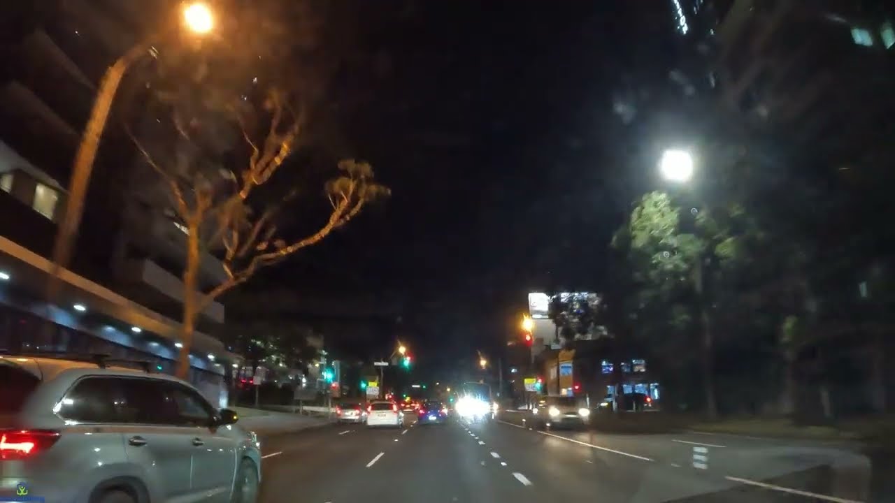 Sydney Driving Crows Nest To Chatswood Via Pacific Highway In The Sydney Driving Crows Nest To Chatswood Via Pacific Highway In The