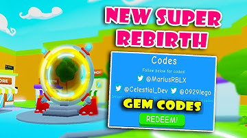New Super Rebirth Gem Codes in Tapping Simulator! [Roblox]