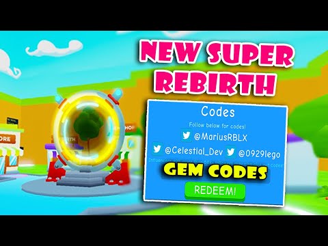 New Super Rebirth Gem Codes In Tapping Simulator Roblox Youtube - roblox business simulator duplication glitch instant rebirths no codes